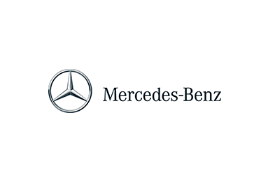 Das Logo von Mercedes-Benz