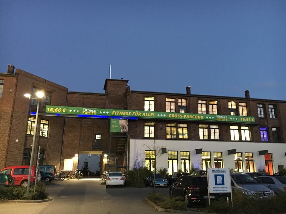 Das Banner wurde von der Werbeagentur in Göttingen designt
